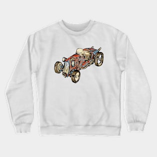 Hot rod Number Two with colors Crewneck Sweatshirt